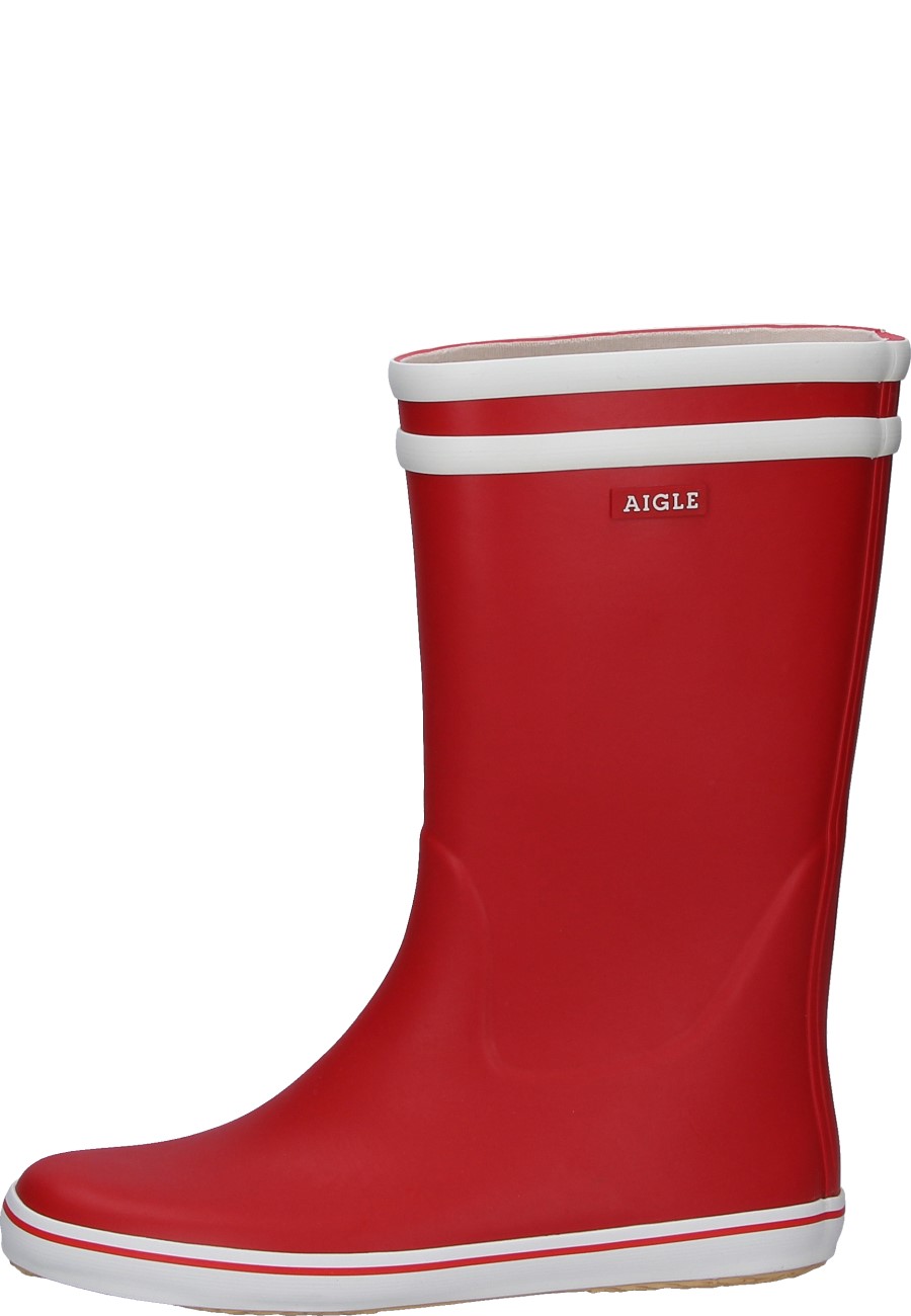 Aigle MALOUINE BT Rubber Boots in red 