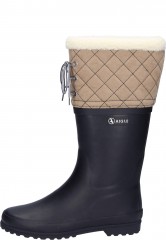 wool lined wellies