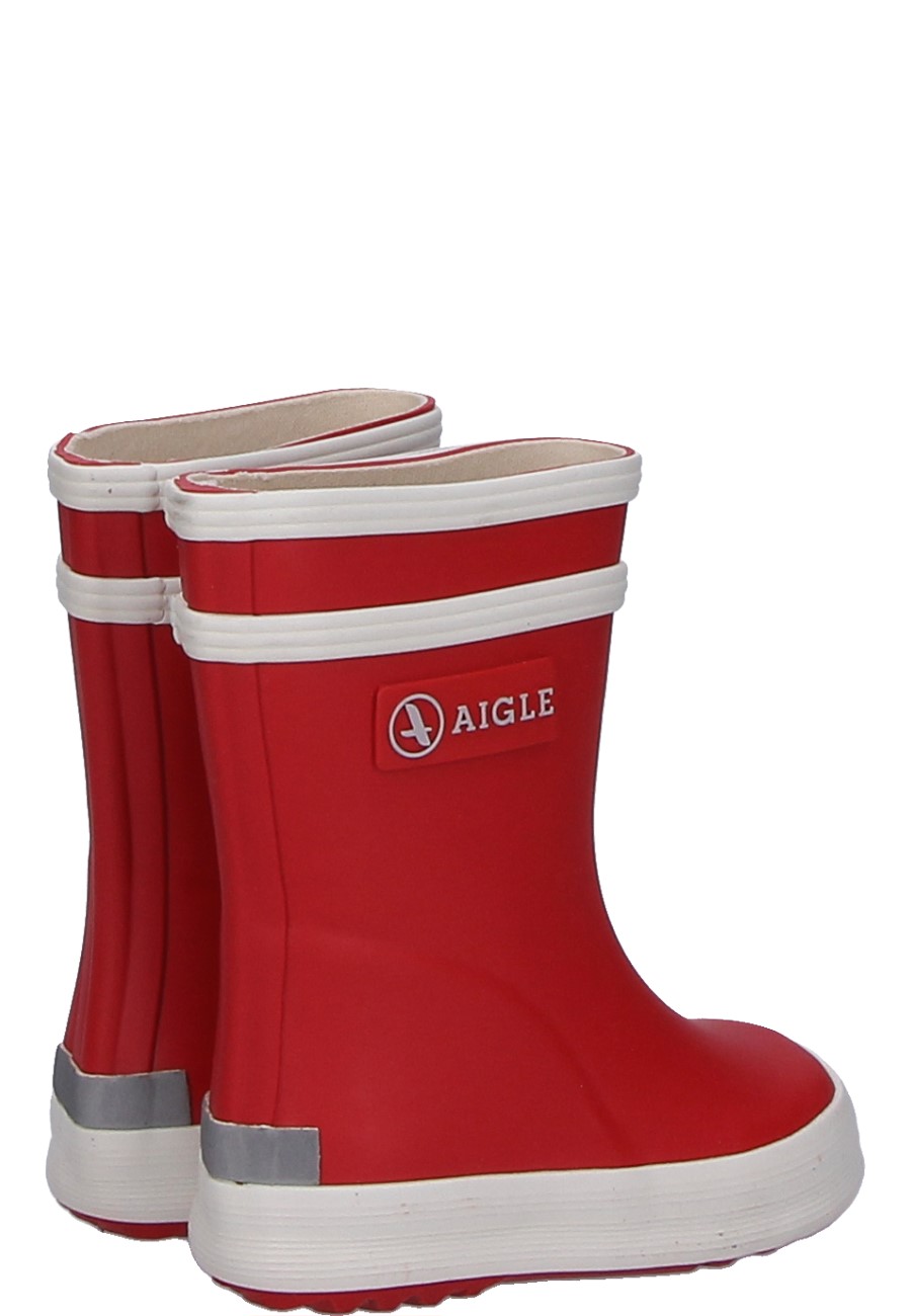 Baby Flac rouge new Children s Rubber Boots by Aigle