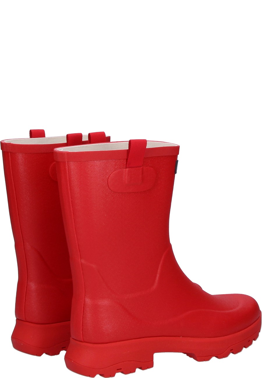 Mid-High ladies wellington boot ALYA POIVRON in red by Aigle