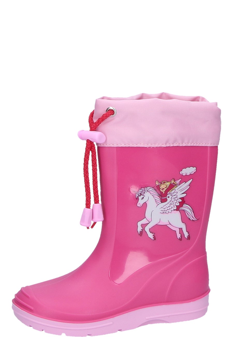 Unicorn pink Children's Wellies by Beck
