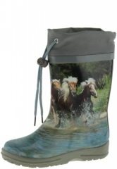 wellies with horses on them