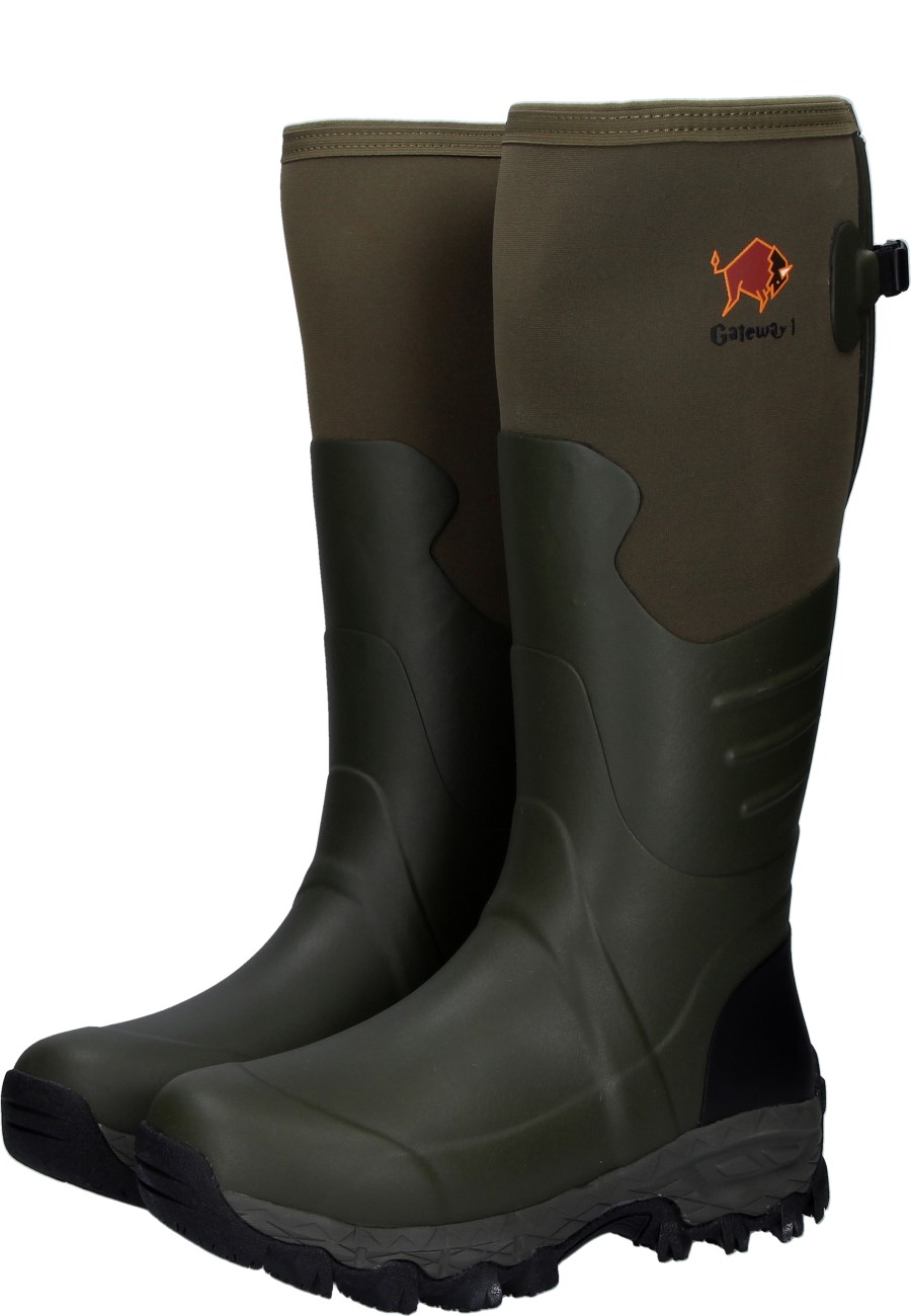 Trekking Wellington WOODWALKER WIDE 18- 4MM khaki von Gateway