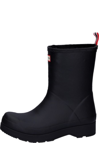 Mens black hunter on sale wellies size 10