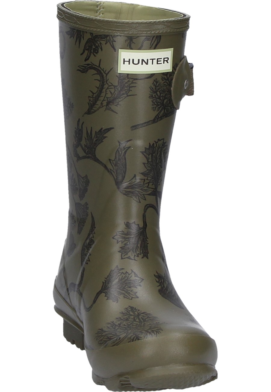 hunter norris field short printed boot