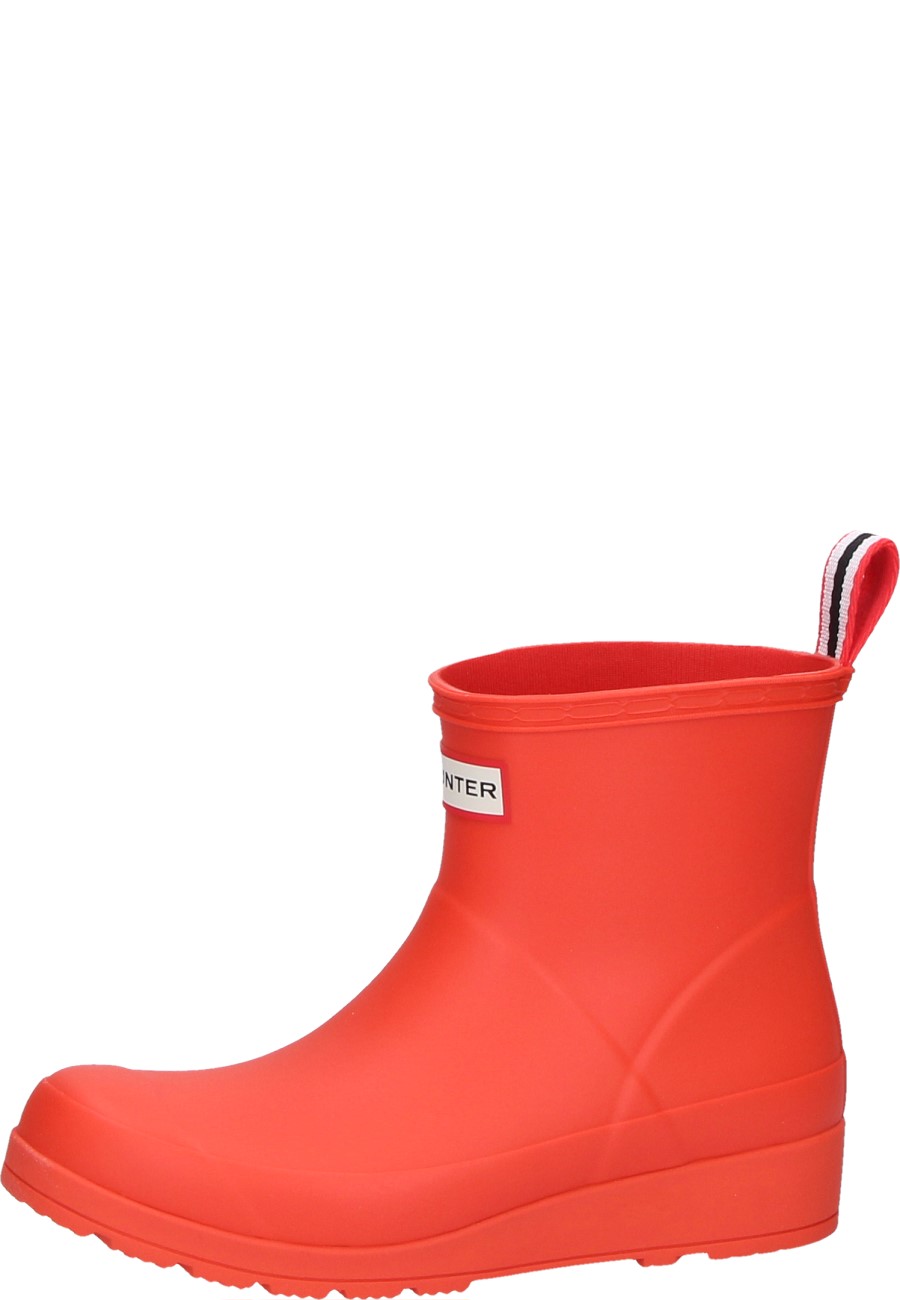 orange hunter rain boots