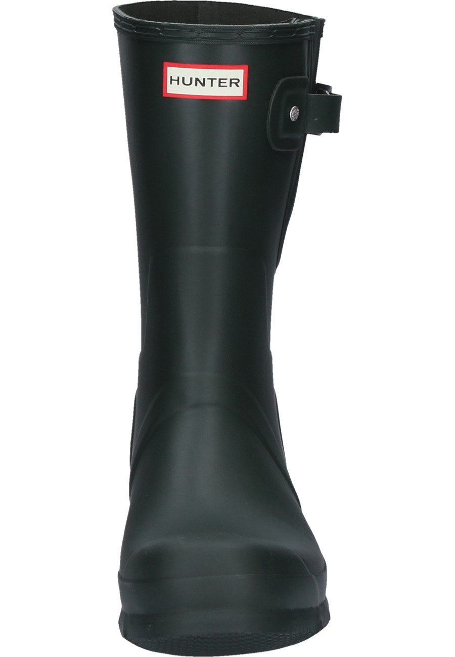 Black matte hunter rain boots size 8 best sale