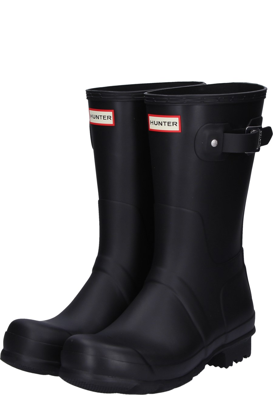 Original Short black men´s rubber boot by Hunter