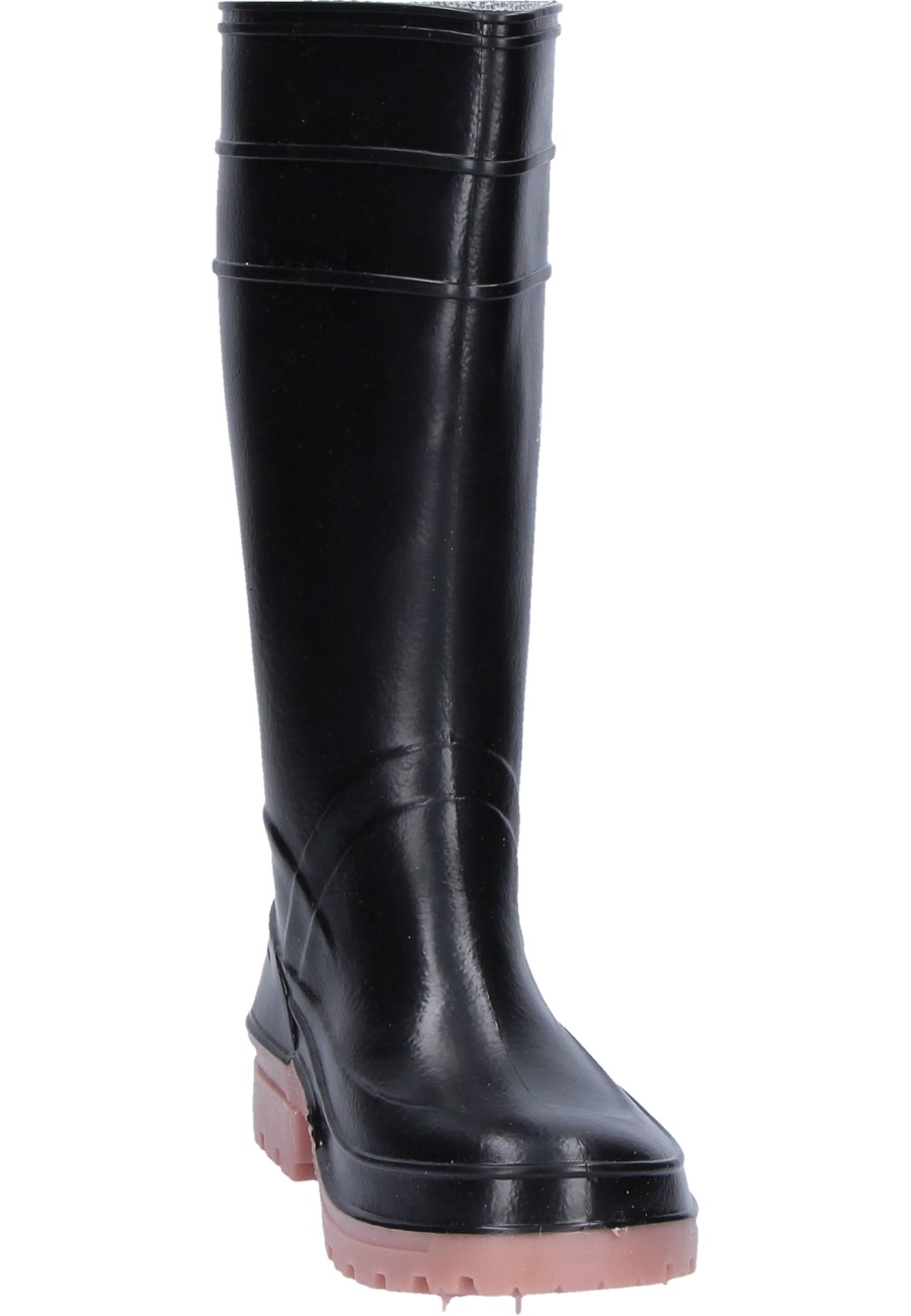 Albatros Nitrile Rubber Boots a high, black work boot to EN 347