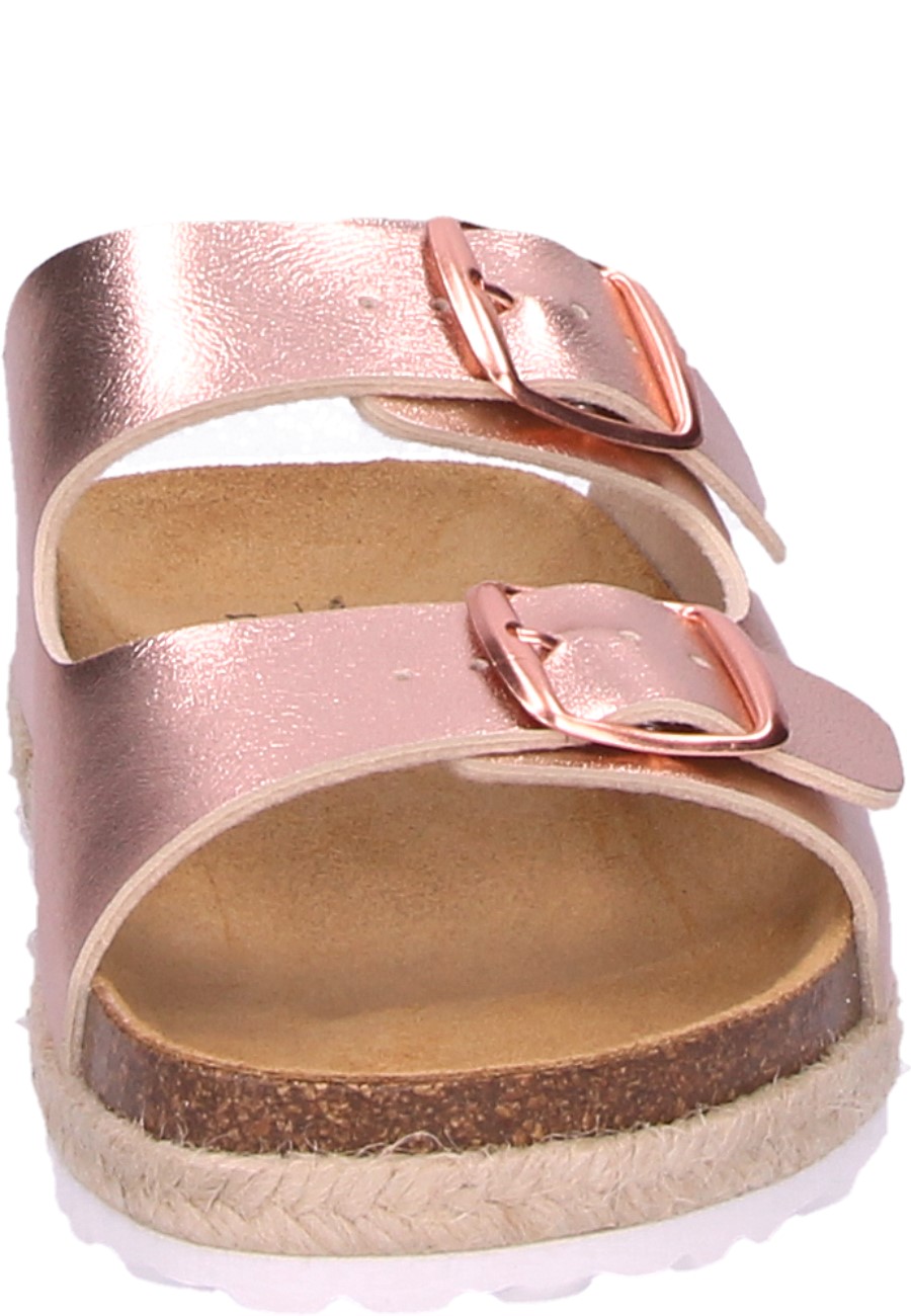 Joules rose best sale gold sandals