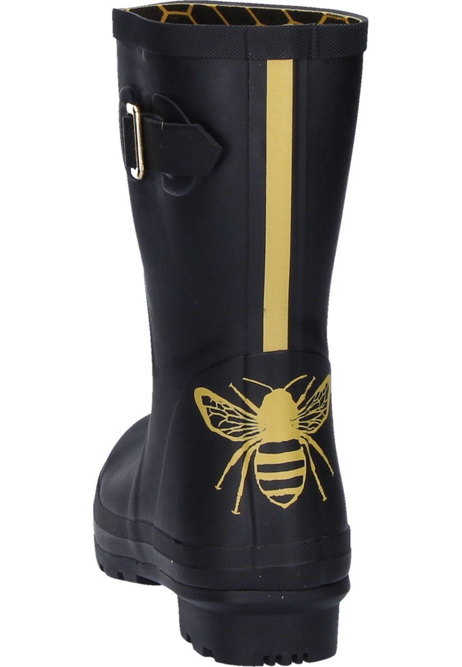 Joules gold hot sale bee wellies