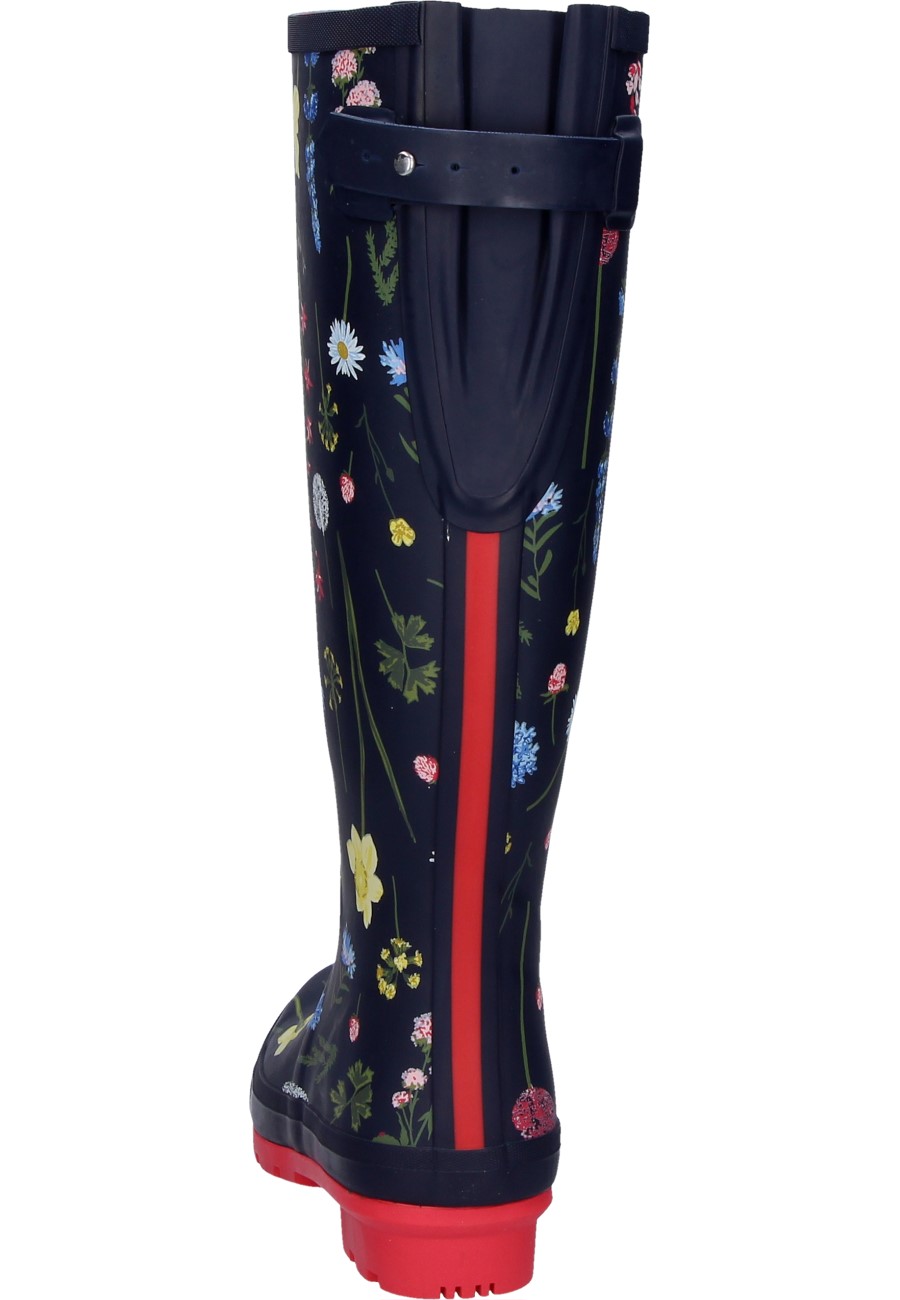 joules spring flowers wellies