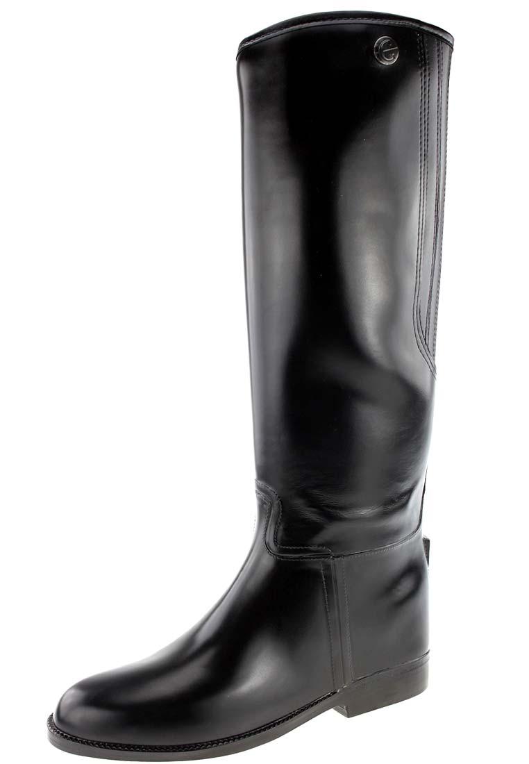 comfortable black riding boots