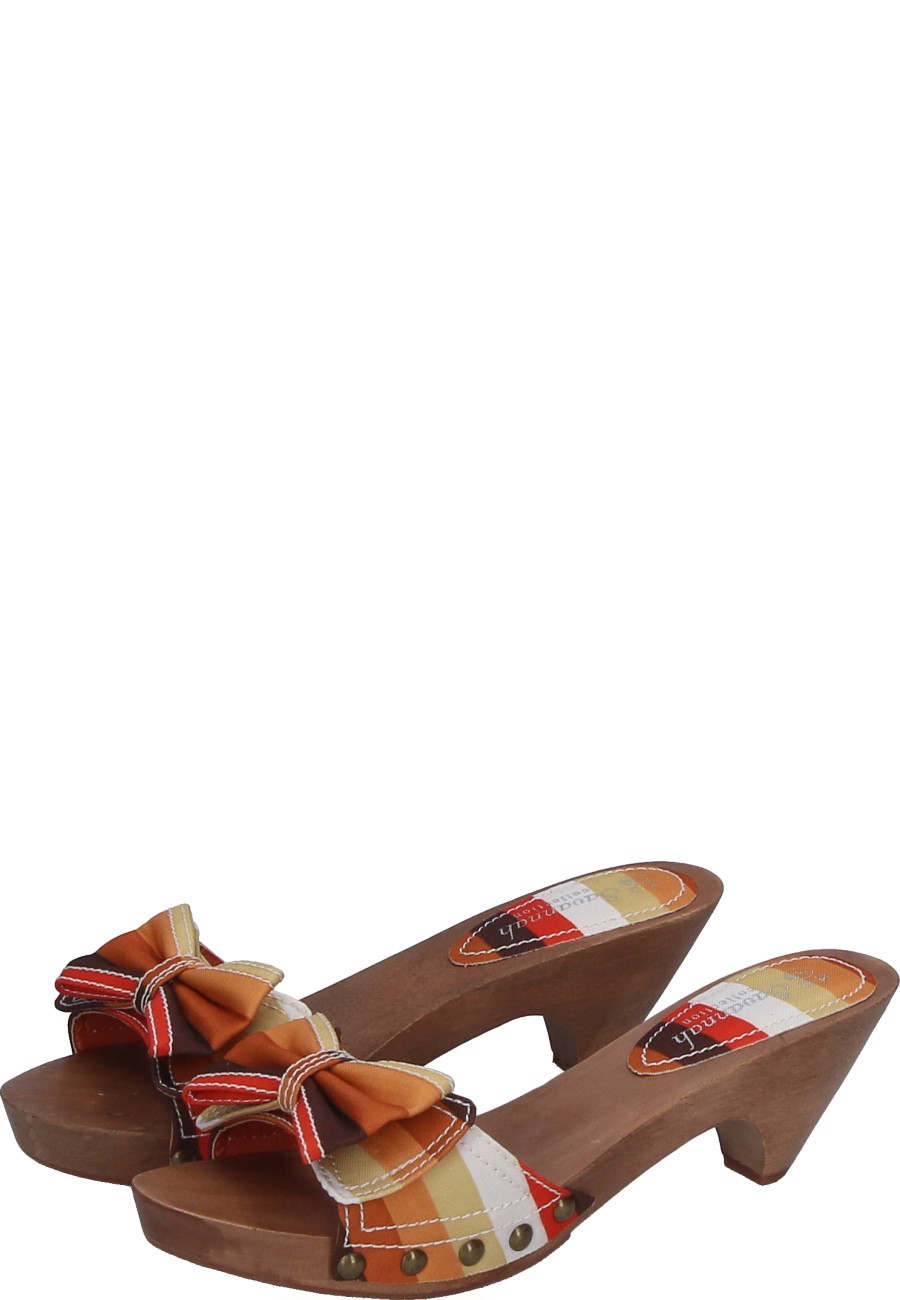 wooden sandal