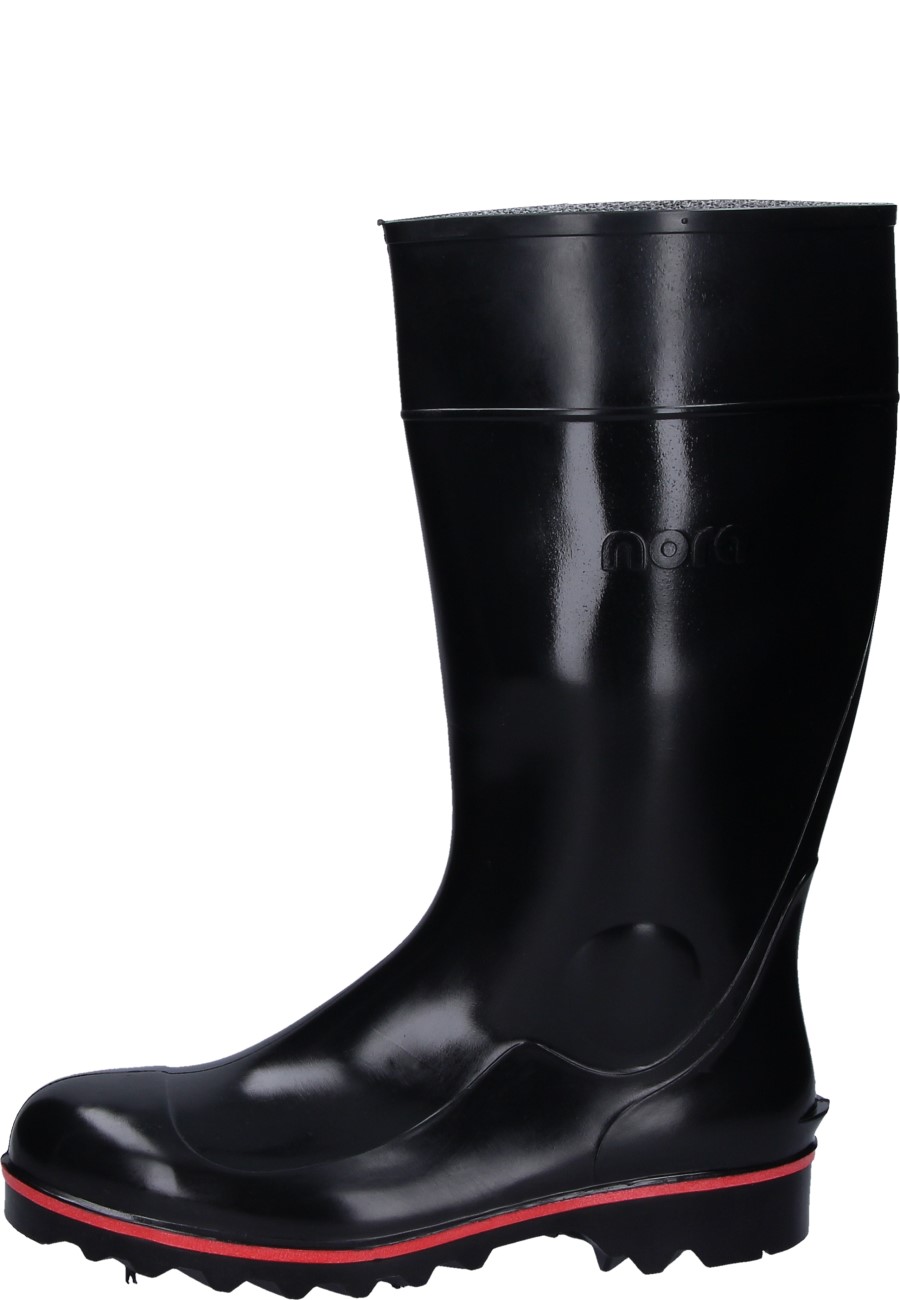 S5 Rubber Boots From Nora Mega Jan Black With Steel Toe Cap And Kick Protection 3455