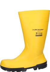 Professional rubber boots WORK IT yellow S5 by Dunlop