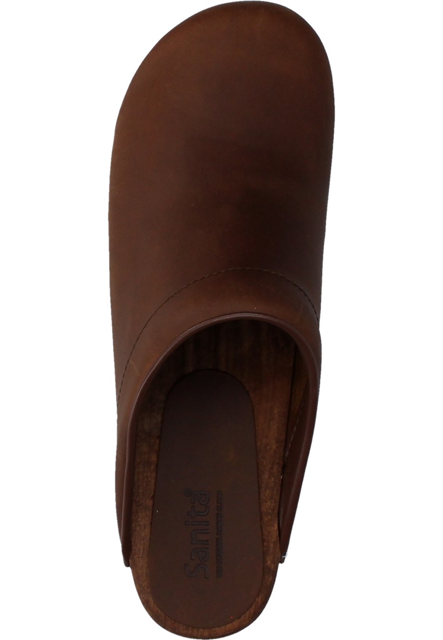 sanita wooden clogs