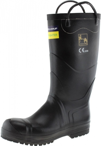 Fireman hot sale rubber boots