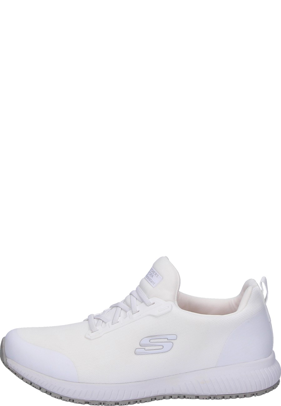 Trendy Work Shoes SQUAD SR White For Women By Skechers