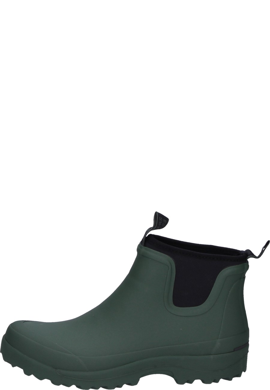 TERRÄNG LOW NEO GREEN | a rubber ankle boot by Tretorn