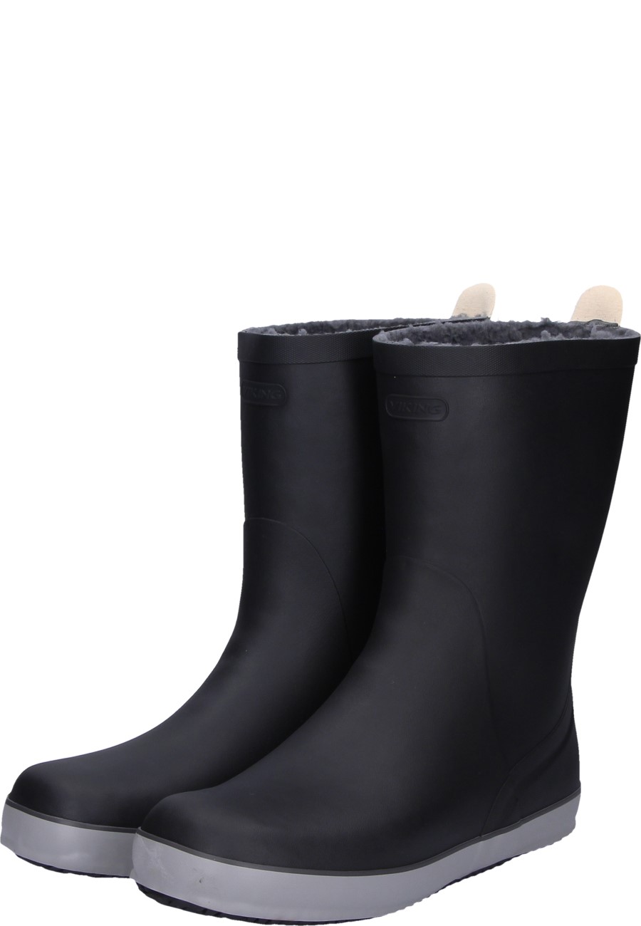 Warm wellington boots SEILAS WARM black for men and women by Viking
