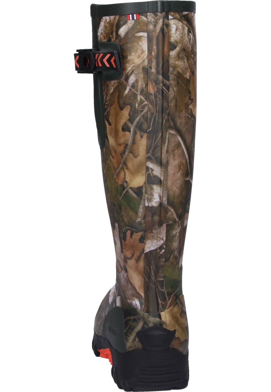 rubber camo hunting boots